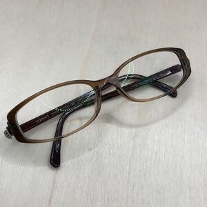 VINTAGE VERSACE MOD V54 G33 GLASSES FRAMES ONLY MADE IN ITALY SIZE: 51 15 130